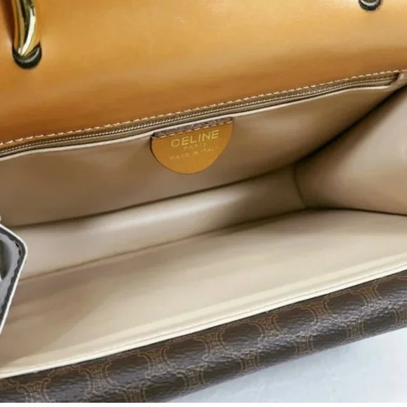 Celine authentic vintage Kelly handbag - Picture 8 of 11